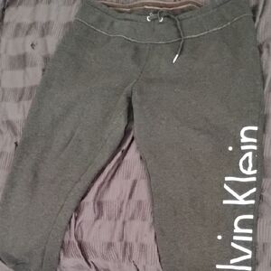Calvin Klein Kids Dark Gray Joggers